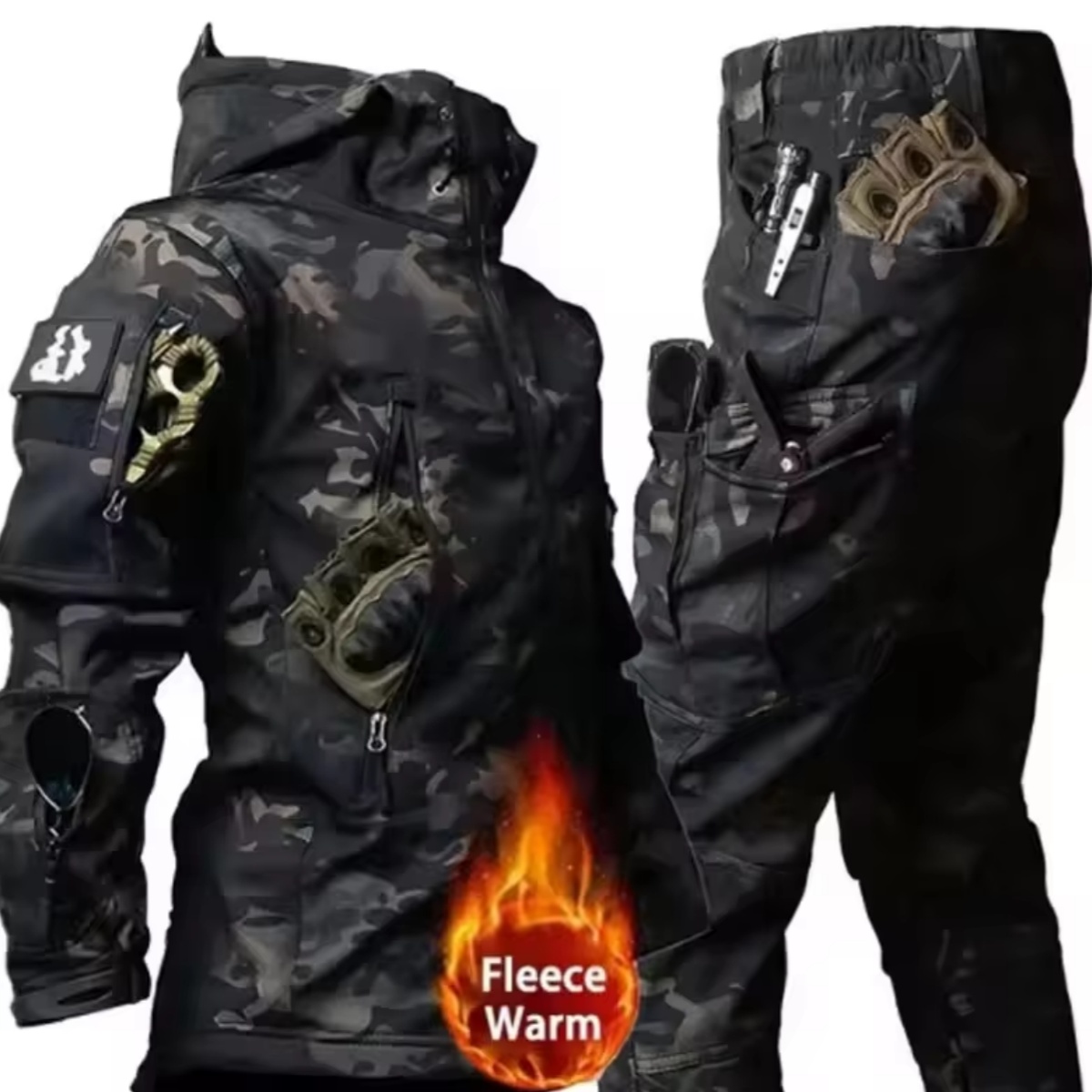 Fishing Jacket Waterproof - Мужская осенне-зимняя куртка, тактическая водонепроницаемая куртка