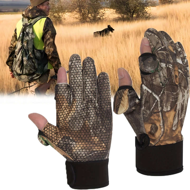 Осенне-зимние охотничьи перчат – обзор и цена Fishing Gloves