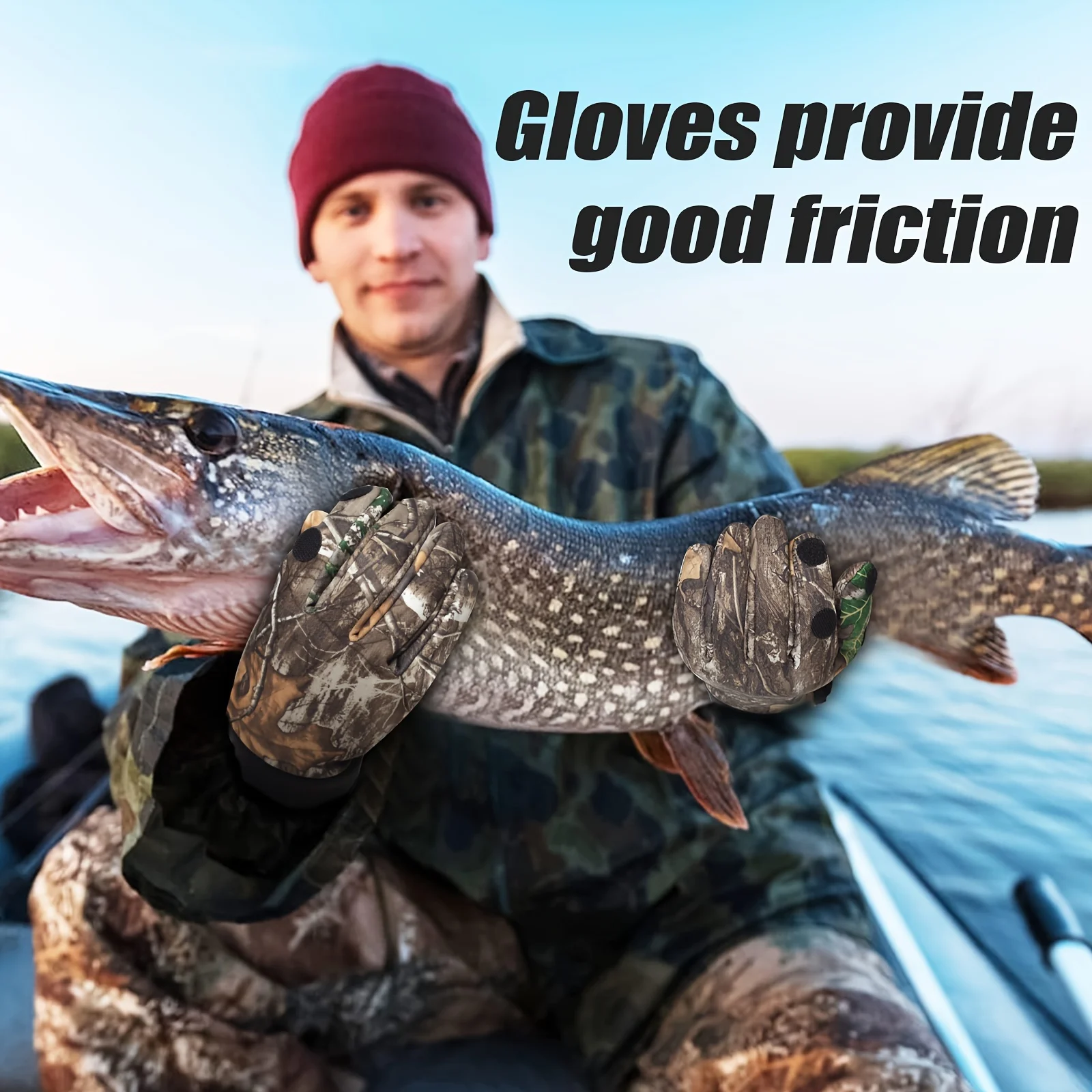 Осенне-зимние охотничьи перчат – обзор и цена Fishing Gloves