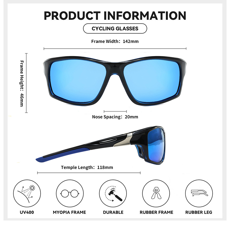 1 шт./3 шт. квадратные спортив – обзор и цена Fishing Sunglasses Polarized