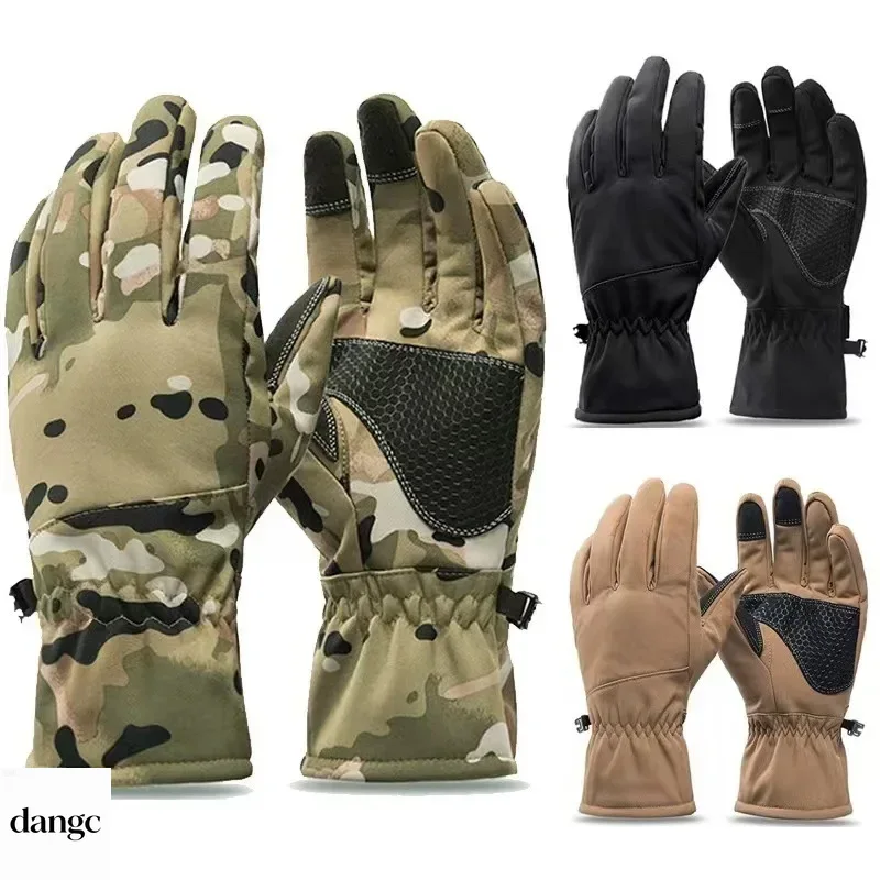 Зимние водонепроницаемые камуф – обзор и цена Fishing Gloves