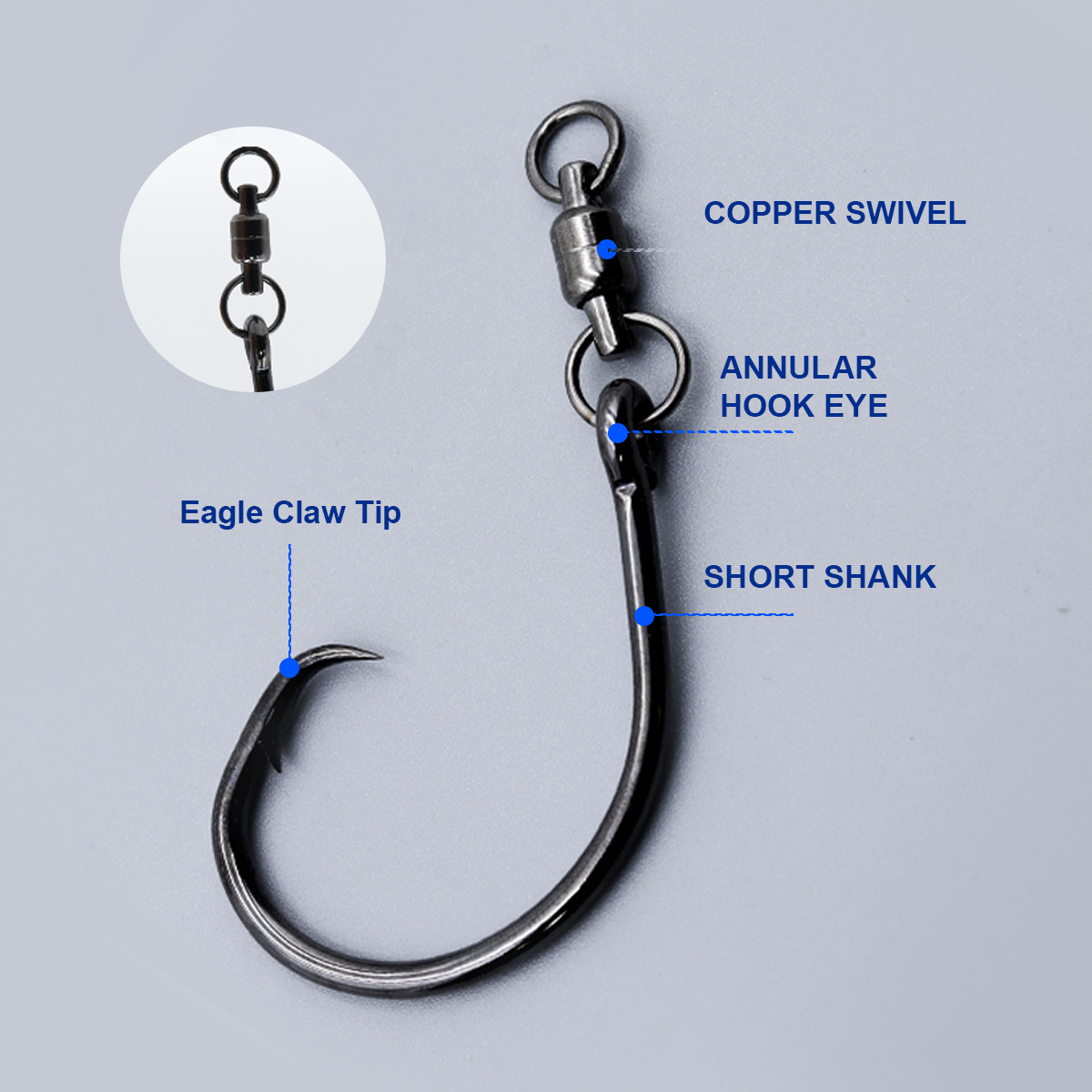 Крючки ZYZHE 3/6/9 шт. с вертл – обзор и цена Fishing Belt